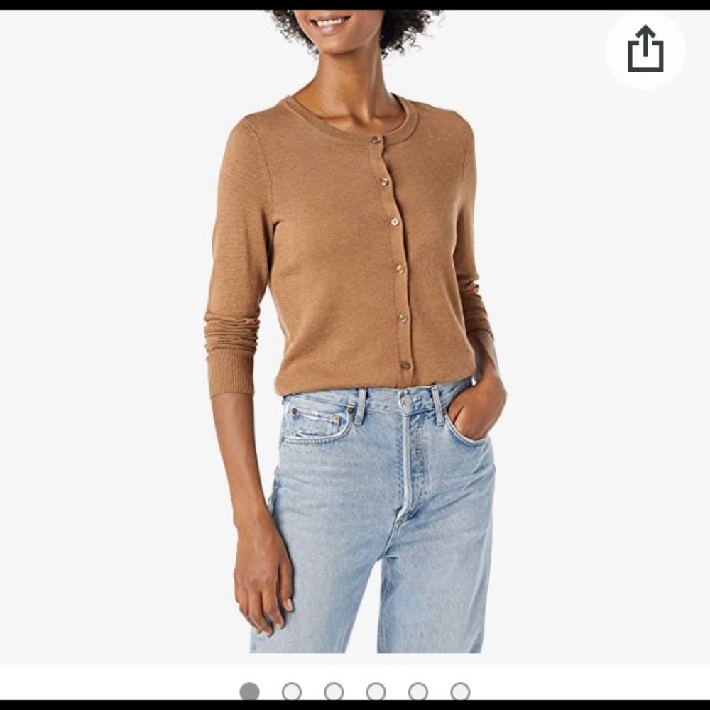 Camel cardigan